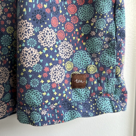 Size 7 Tea Collection wrap-neck sleeveless dress - Picture 7 of 7